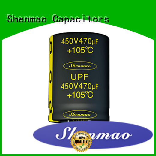 Shenmao Snap-in Aluminum Electrolytic Capacitor overseas market for energy storage