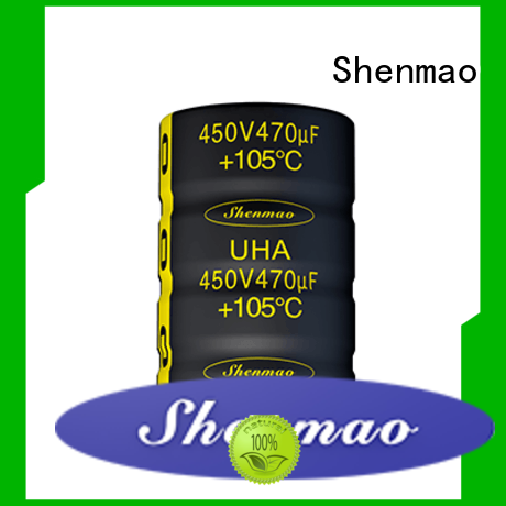 Shenmao 500v electrolytic capacitor supplier for temperature compensation