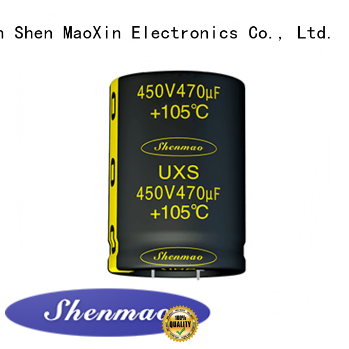 Shenmao snap in capacitor mount overseas market for rectification