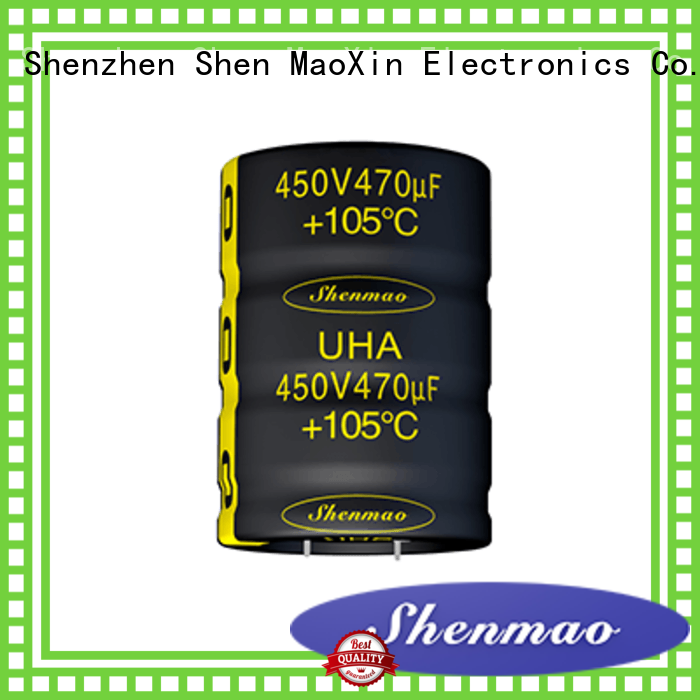 Shenmao snap in aluminum electrolytic capacitors supplier for temperature compensation