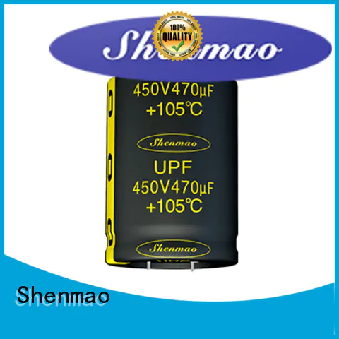 Shenmao snap-in capacitors marketing for tuning