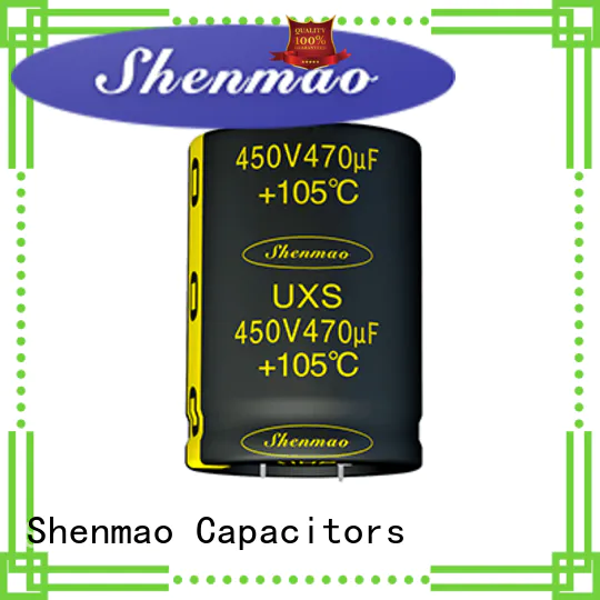 Shenmao satety snap-in capacitors bulk production for temperature compensation