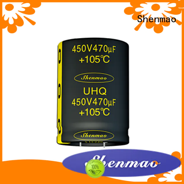Shenmao 450 volt electrolytic capacitors overseas market for coupling