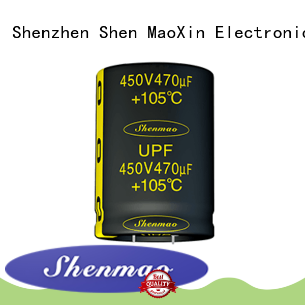 Shenmao Snap-in Aluminum Electrolytic Capacitor vendor for DC blocking