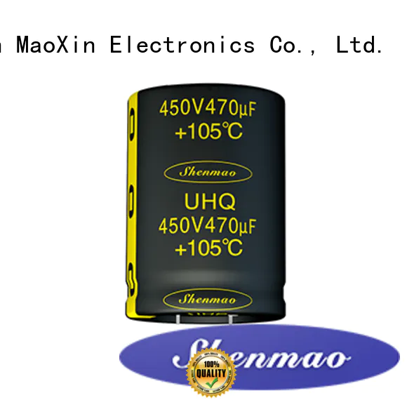 Shenmao 500v electrolytic capacitor overseas market for timing
