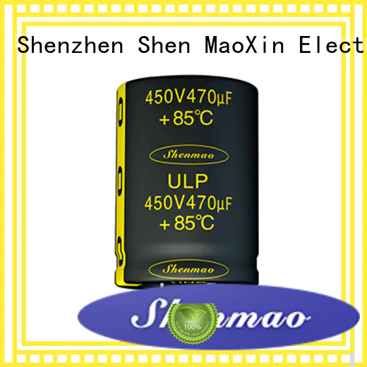 Shenmao 500v electrolytic capacitor supplier for filter