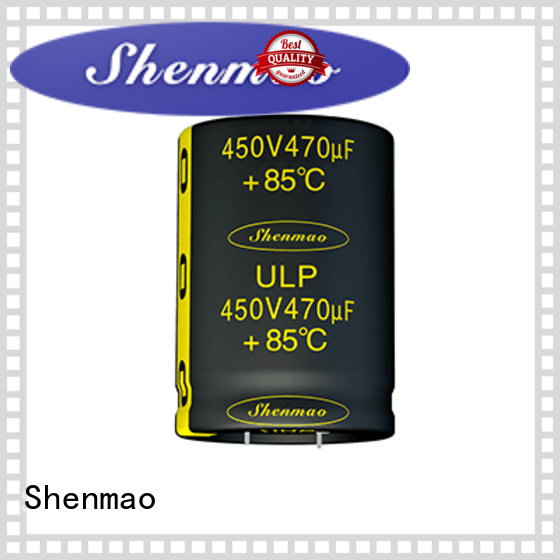 Shenmao snap in aluminum electrolytic capacitors owner for coupling