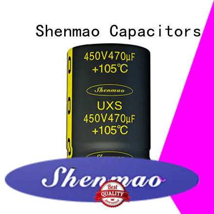 Shenmao fine quality 500v electrolytic capacitor overseas market for DC blocking