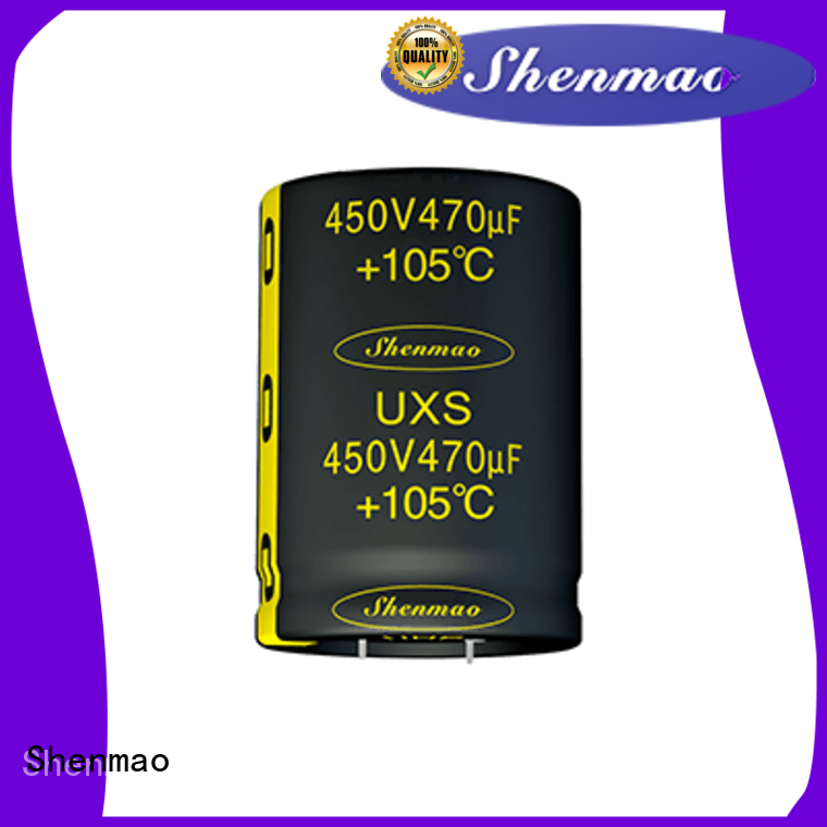 Shenmao Snap-in Aluminum Electrolytic Capacitor marketing for rectification