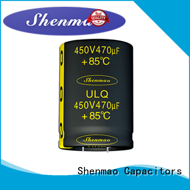 aluminium capacitor manufacturer for DC blocking Shenmao