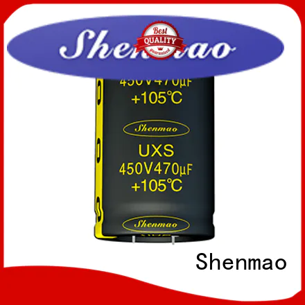 Shenmao snap in capacitor socket vendor for tuning